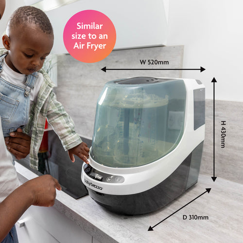 BIG BREZZA BUNDLE- Formula Pro Advanced, Bottle Washer Pro, Portable Bottle Warmer, Food Maker and All Accessories - Black - product thumbnail