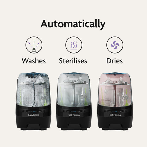 Bottle Washer Pro - All In One Washer, Steriliser, Dryer - REMOVES 100% of Milk Residue - product thumbnail