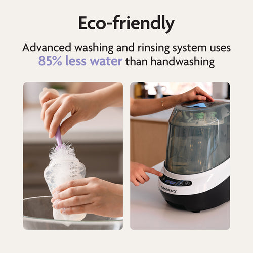 Bottle Washer Pro - All In One Washer, Steriliser, Dryer - REMOVES 100% of Milk Residue - product thumbnail