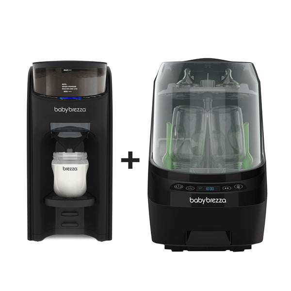 PERFECT BOTTLE PREP BUNDLE: Formula Pro Advanced + Bottle Washer Pro - All Black