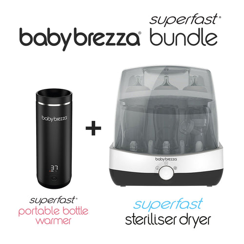 PRE-ORDER: Superfast Bundle - Superfast Steriliser Dryer and Superfast Portable Bottle Warmer - product thumbnail