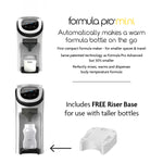 Baby Brezza BUNDLE Formula Pro Mini With Riser - product thumbnail