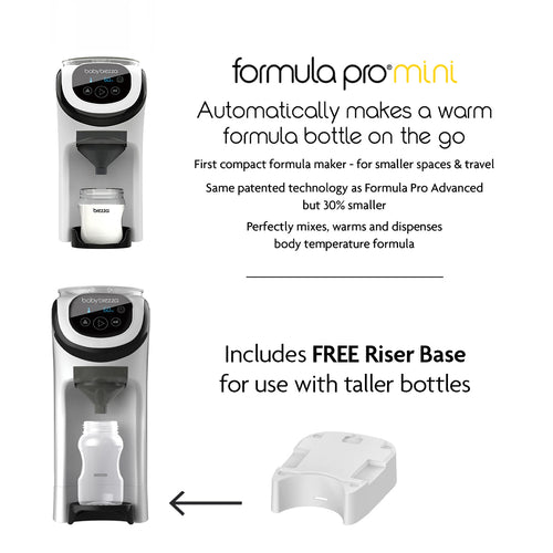 Baby Brezza BUNDLE Formula Pro Mini With Riser - product thumbnail