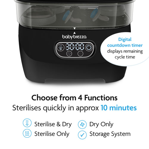 BUNDLE: Formula Pro Advanced AND Steriliser Dryer Advanced - All Black - product thumbnail