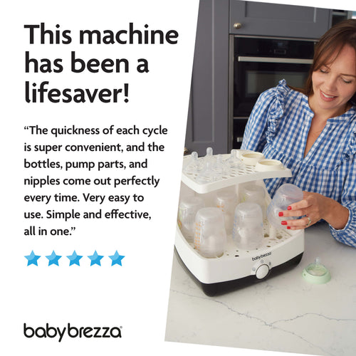 PRE-ORDER: Baby Brezza SuperFast Steriliser Dryer - product thumbnail