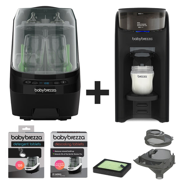 ULTIMATE BUNDLE: Formula Pro Advanced, Bottle Washer Pro + Accessories -  All Black