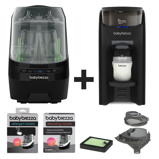 ULTIMATE BUNDLE: Formula Pro Advanced, Bottle Washer Pro + Accessories -  All Black