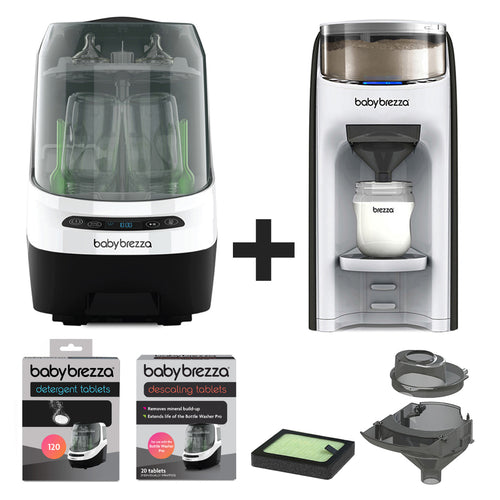 ULTIMATE BUNDLE: Formula Pro Advanced, Bottle Washer Pro and All Accessories - White and Black - product thumbnail