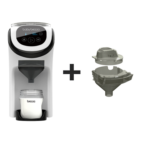 Baby Brezza BUNDLE Formula Pro Mini With Spare Funnel and Cover - product thumbnail