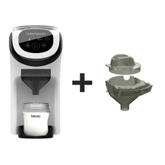 Baby Brezza BUNDLE Formula Pro Mini With Spare Funnel and Cover