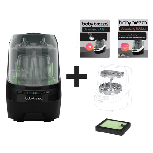 BUNDLE: Bottle Washer Pro, Detergent Tablets, Descaling Tablets, Breast Pump Rack and Hepa Filter - product thumbnail